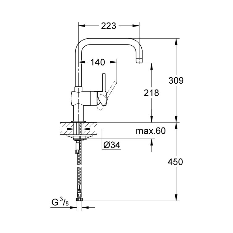 Grohe Minta Kitchen Faucet & Reviews Wayfair.co.uk